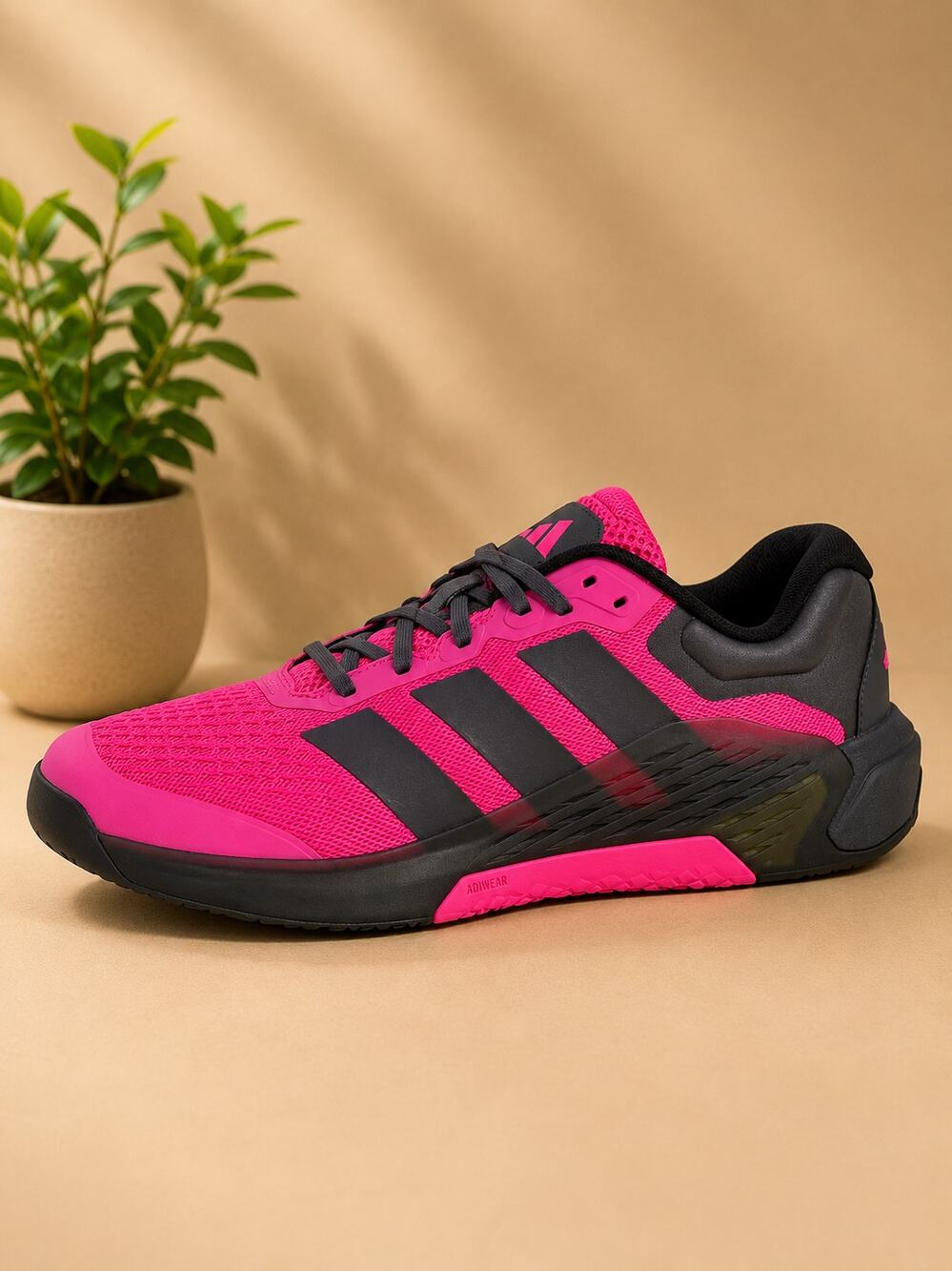 NWT adidas Men's Dropset 4 Power Trainer M, Lucid Pink/Black, 10.5